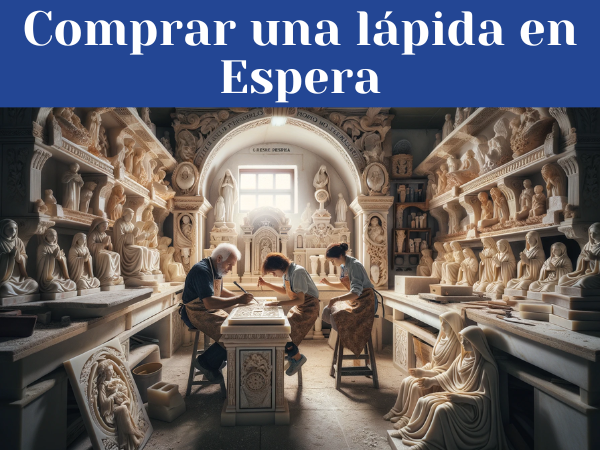 ¿Cuál es el precio de una Lápida Económica en Espera Provincia de Cádiz?