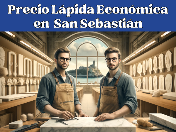 Presupuesto Lápida Económica en San Sebastián, Guipúzcoa – Precio y Calidad